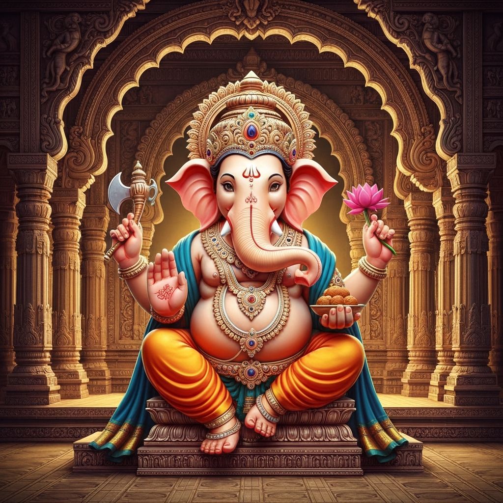 Lord Ganesh - Auspicious Symbol